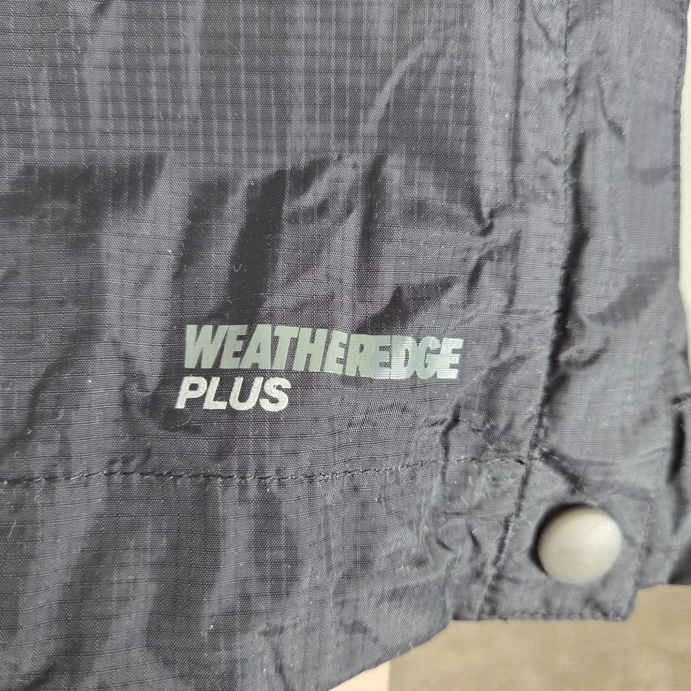 Eddie Bauer Weatheredge Plus Waterproof Black Pants Medium Tall Unisex Seam Seal